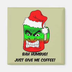 bah humbug Christmas Magnet