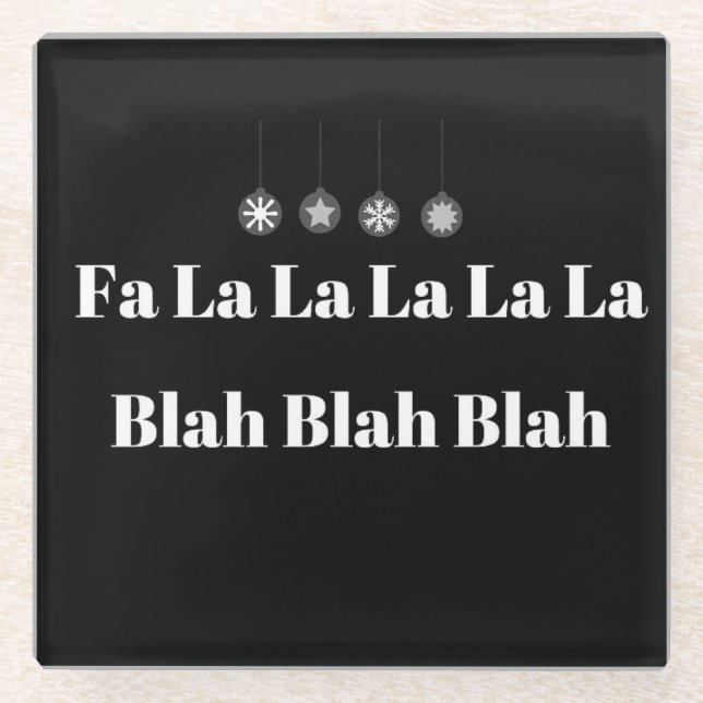 **BAH HUMBUG** COASTER (Front)