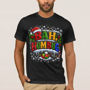 Bah Humbug Funny Family Christmas T-Shirt