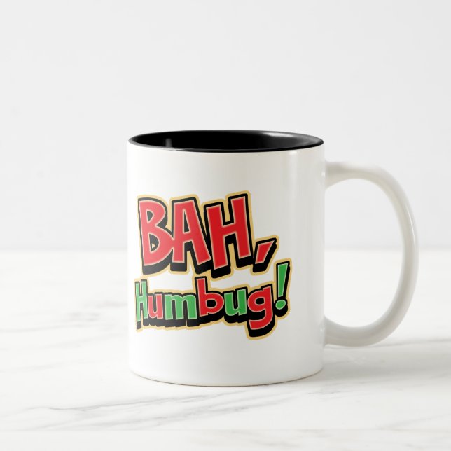Bah Humbug Mug (Right)