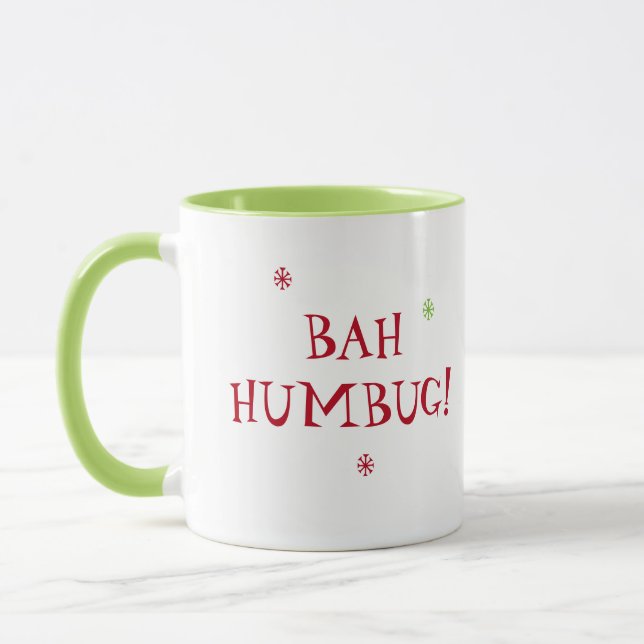BAH HUMBUG! MUG (Left)