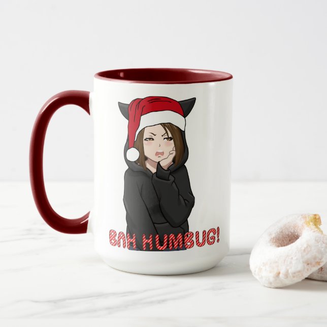 Bah Humbug Mug (With Donut)