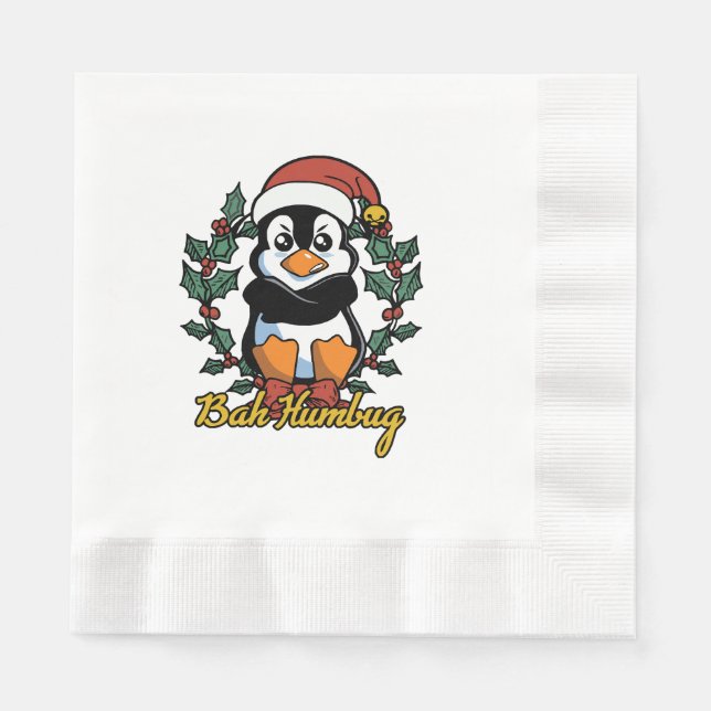 Bah Humbug Napkin (Front)