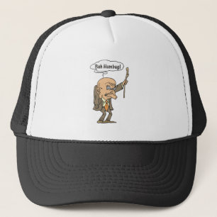 Bah Humbug Old Man Trucker Hat