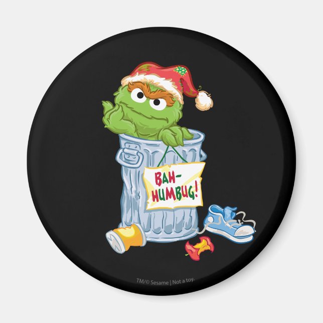 Bah-Humbug Oscar Magnet (Front)