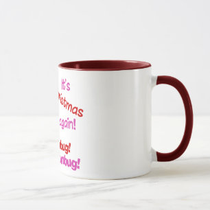 BAH HUMBUG Pig mug