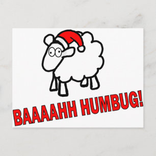 Bah Humbug! Postcard