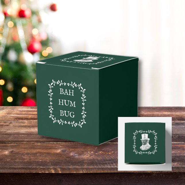 Bah Humbug Scrooge Dickens Christmas Carol Favour Box (Creator Uploaded)