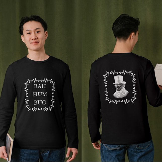 Bah Humbug Scrooge Dickens Christmas Carol Sweatshirt (Creator Uploaded)