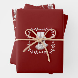 Bah Humbug Scrooge Dickens Christmas Carol Wrapping Paper Sheet