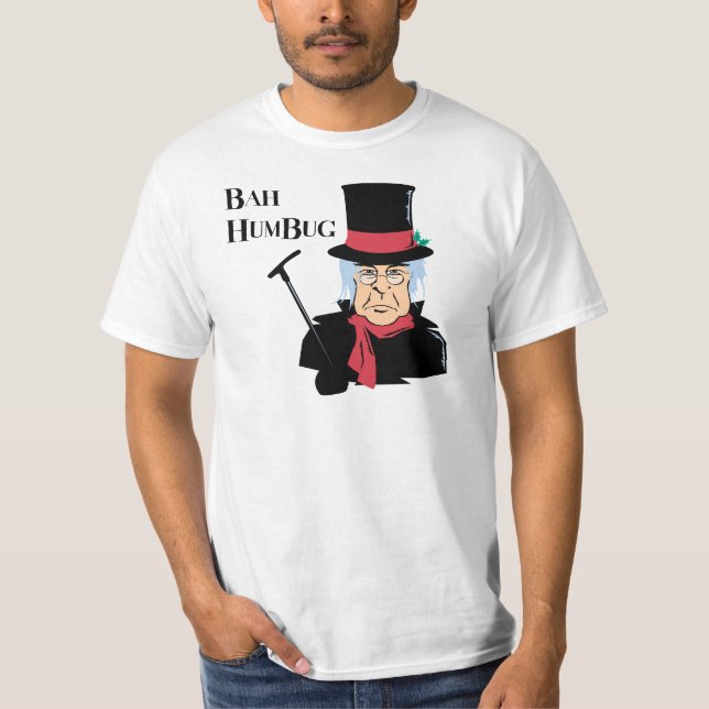 Bah Humbug Scrooge T-Shirt (Front)