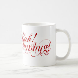 Bah! Humbug! typography mug