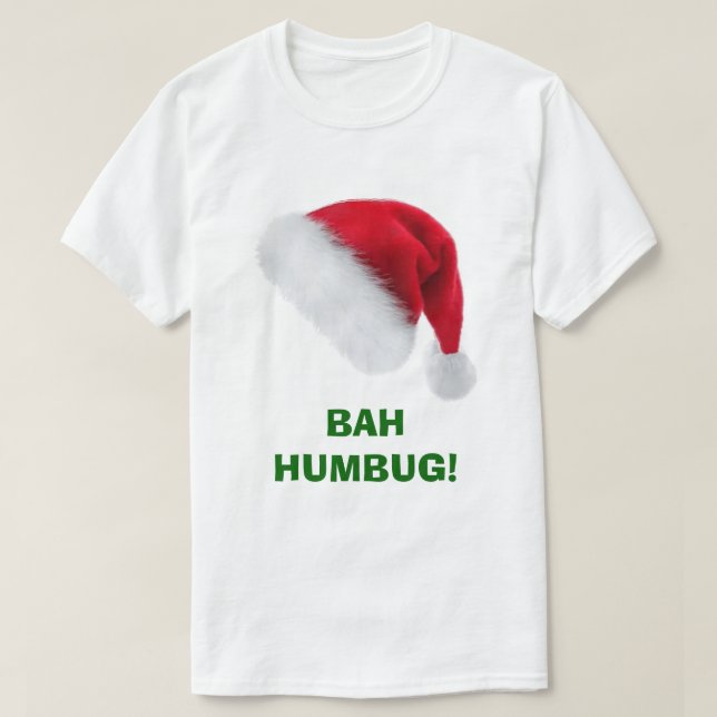 BAH HUMBUG UNISEX T-SHIRT (Design Front)