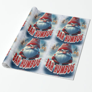 BAH HUMBUG WRAPPING PAPER