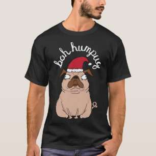 Bah Humpug Christmas Pug Classic  134 T-Shirt