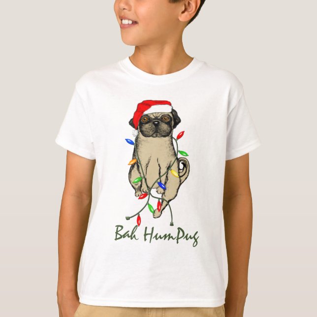 Bah HumPug T-Shirt (Front)