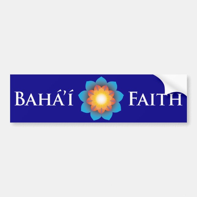 Bahá'í Faith Bumper Sticker (Front)