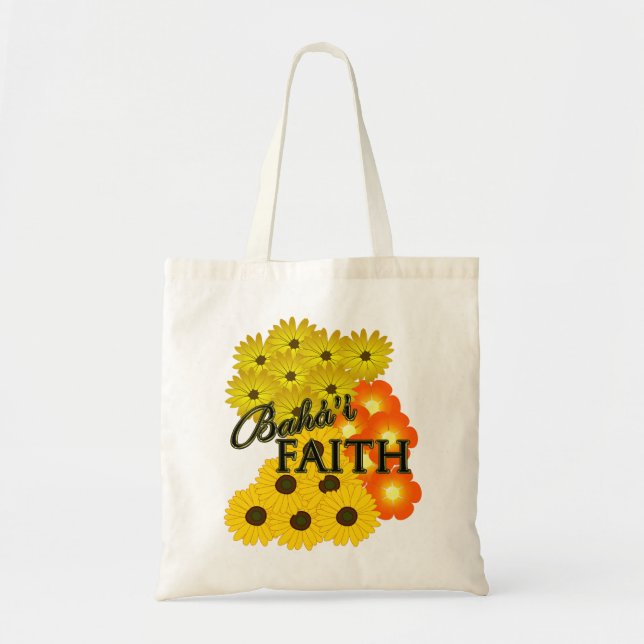 Bahai Faith Tote Bag (Front)