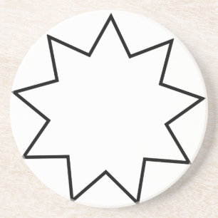 Bahai  Symbol Coaster