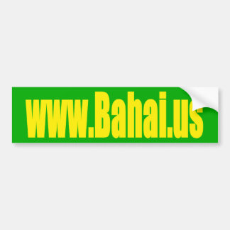 Bahai.us Bumper Sticker
