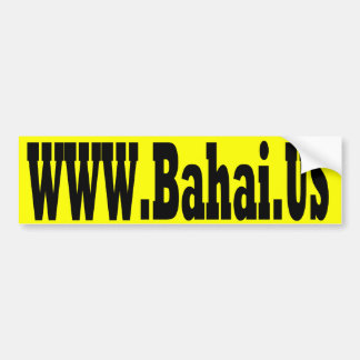 Bahai.us Bumper Sticker