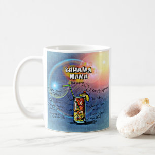 Bahama Mama Cocktail (#8 of 12 Drink Recipe Sets) Coffee Mug