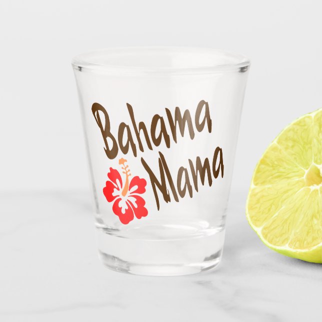 Bahama Mama Shot Glass (Front)