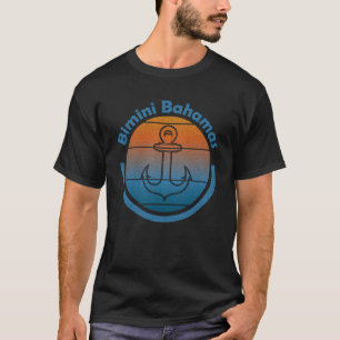 Bahama Vibes  Bahamian Island Anchor Bimini Bahama T-Shirt