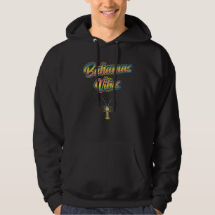 Bahama Vibes  Bahamian Island Sunset Lobster of Ba Hoodie