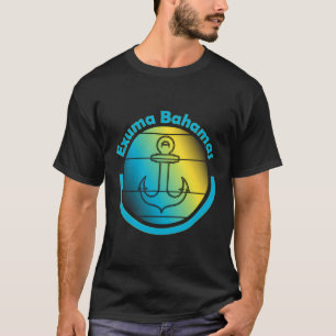 Bahama Vibes - Sailing Yacht Anchor Captain Exuma  T-Shirt