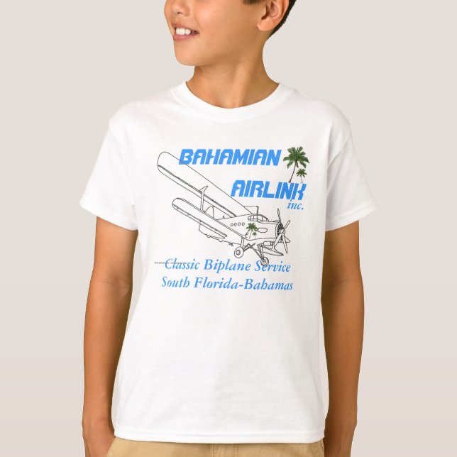 Bahamaian Airlink T-Shirt (Front)