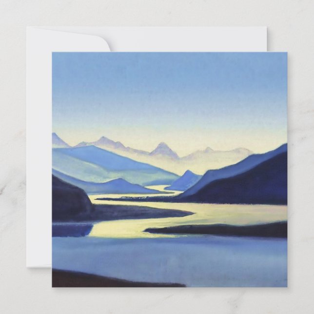 “Bahamaputra” by Nicholas Roerich Invitation (Front)