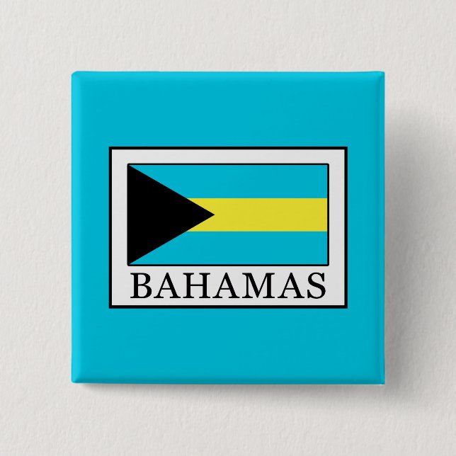 Bahamas 15 Cm Square Badge (Front)