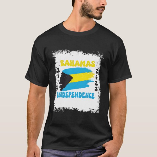 Bahamas 50Th Bahamas Independence Day T-Shirt (Front)