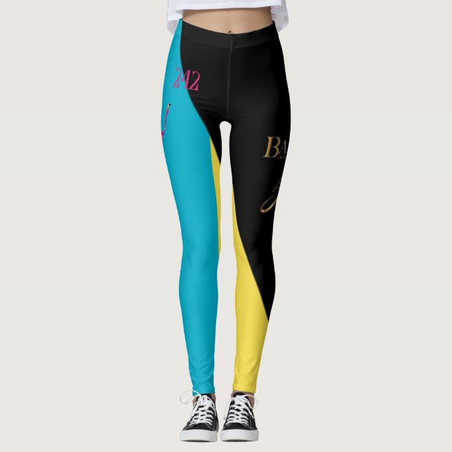 Bahamas 50th Independence Leggings (Front)