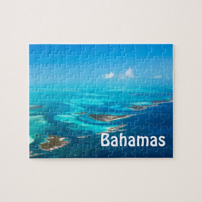 Bahamas aerial jigsaw puzzle (Horizontal)