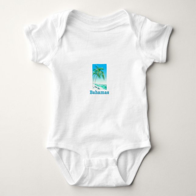 Bahamas Baby Bodysuit (Front)