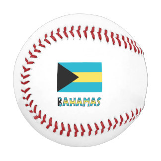 Bahamas Bahamian Flag Blue Personalisation  Baseball