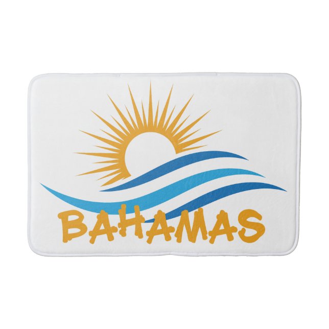 Bahamas Bath Mat (Front)