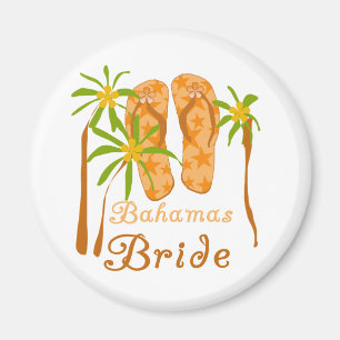 Bahamas Bride Magnet