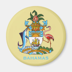 Bahamas Coat of Arms Magnet