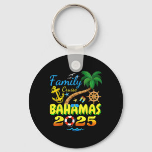 Bahamas Cruise 2025 Family Friends Group Vacation Key Ring