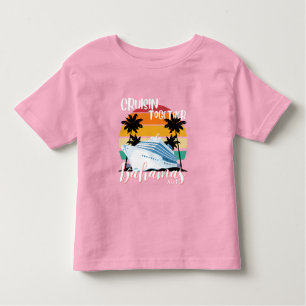 Bahamas Cruise sea 2025 Family Friend Group Travel Toddler T-Shirt