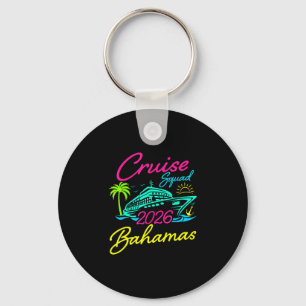 Bahamas cruise squad 2026 family holiday matching  key ring