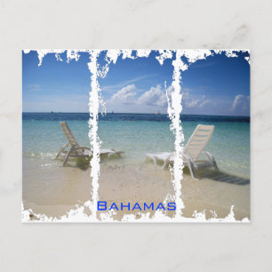 Bahamas Distressed Postcard