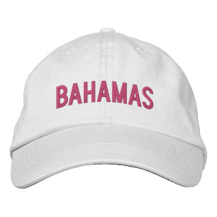 BAHAMAS EMBROIDERED HAT