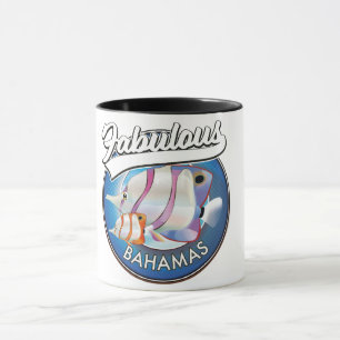 Bahamas fabulous logo  mug