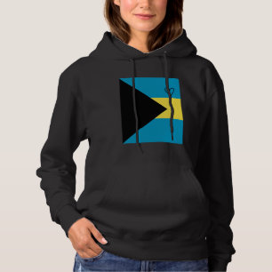 Bahamas Flag Bahamian Heart Proud Heritage Nationa Hoodie