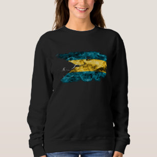 Bahamas Flag Bahamian maps bahamas for women Sweatshirt