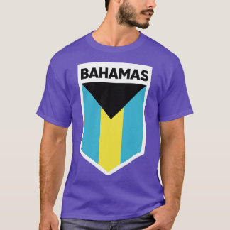 Bahamas Flag Emblem T-Shirt